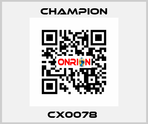 cx0078  Champion