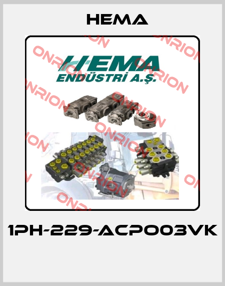 1PH-229-ACPO03VK  Hema