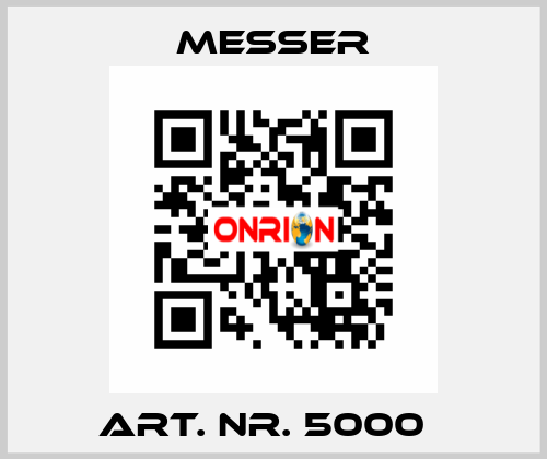 Art. Nr. 5000   Messer