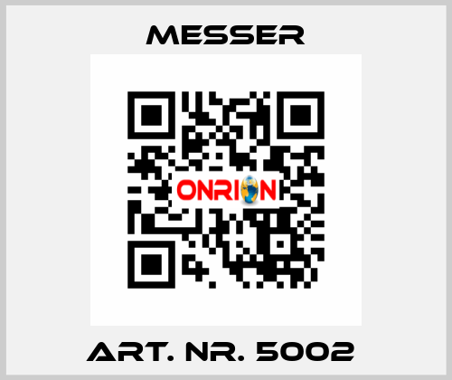 Art. Nr. 5002  Messer