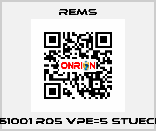 561001 R05 VPE=5 stueck  Rems