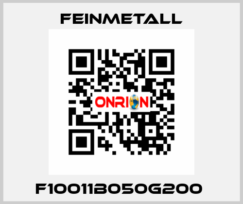 F10011B050G200  FEINMETALL