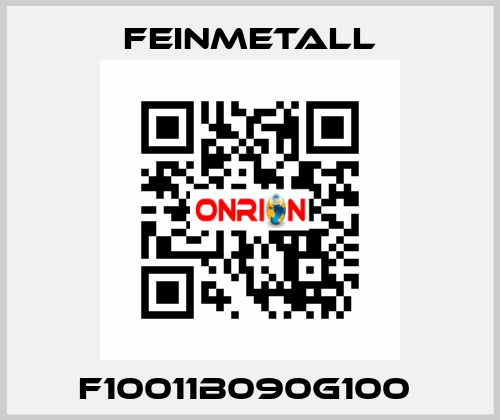 F10011B090G100  FEINMETALL