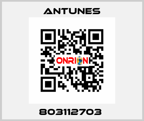 803112703  ANTUNES