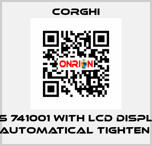 VAS 741001 with LCD display, automatical tighten  Corghi