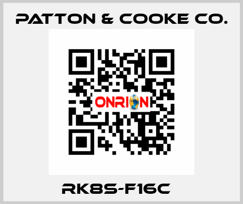 RK8S-F16C   Patton & Cooke Co.