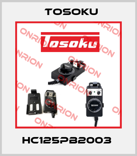 HC125PB2003  TOSOKU