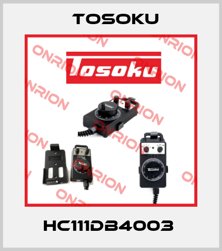 HC111DB4003  TOSOKU