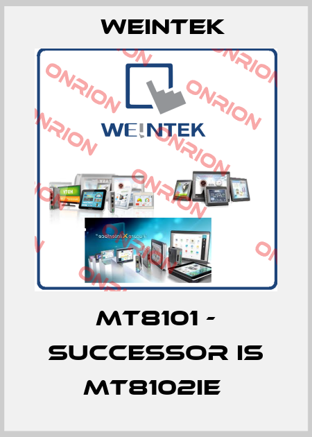 MT8101 - successor is MT8102iE  Weintek