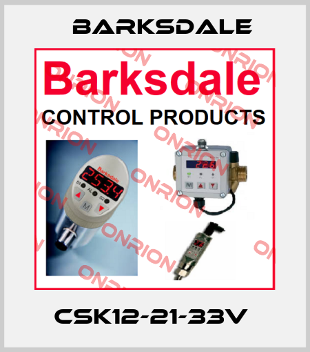 CSK12-21-33V  Barksdale