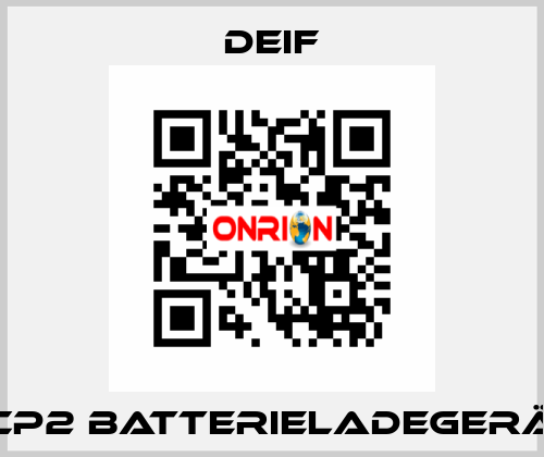 DCP2 Batterieladegerät  Deif