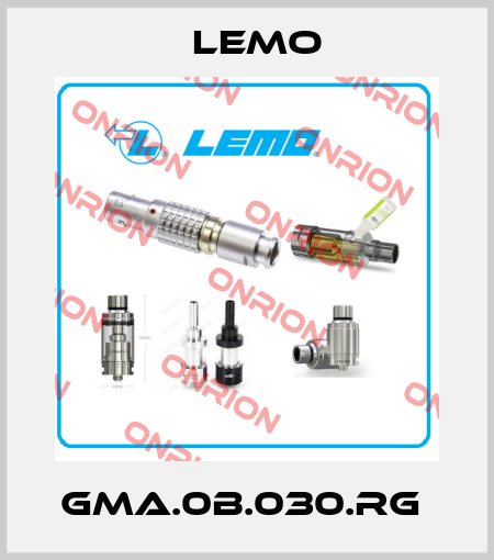 GMA.0B.030.RG  Lemo