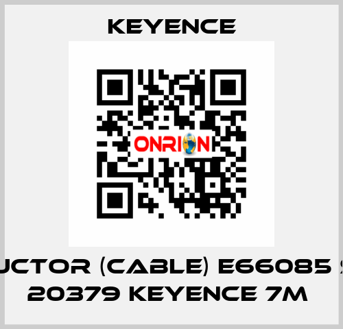 CONDUCTOR (CABLE) E66085 STYLE 20379 KEYENCE 7M  Keyence