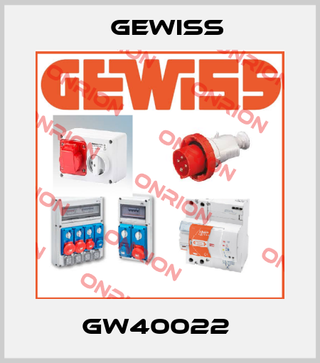 GW40022  Gewiss