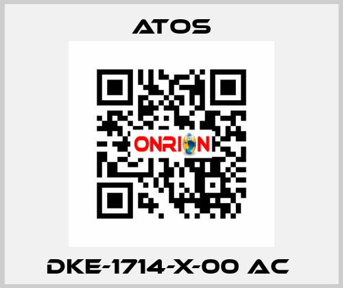 DKE-1714-X-00 AC  Atos