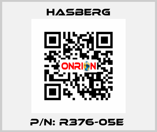 P/N: R376-05E  Hasberg