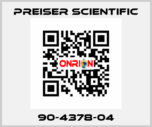 90-4378-04 Preiser Scientific