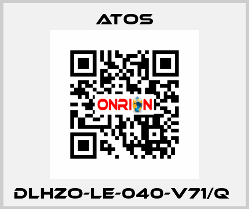 DLHZO-LE-040-V71/Q  Atos