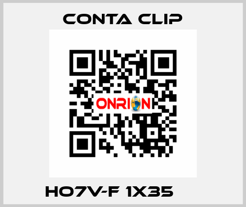 HO7V-F 1X35      Conta Clip