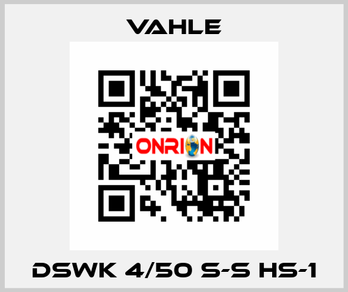 DSWK 4/50 S-S HS-1 Vahle