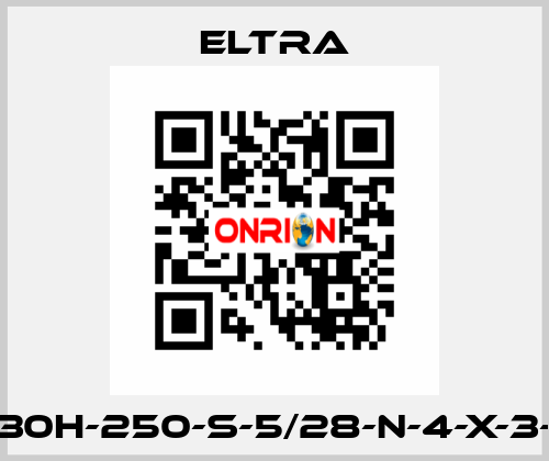 ER-30H-250-S-5/28-N-4-X-3-PA  Eltra