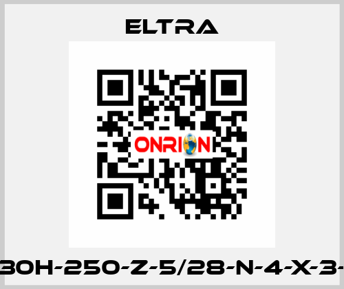 ER-30H-250-Z-5/28-N-4-X-3-PA  Eltra