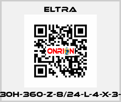 ER-30H-360-Z-8/24-L-4-X-3-PA  Eltra