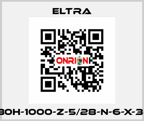 ER-30H-1000-Z-5/28-N-6-X-3-PA  Eltra