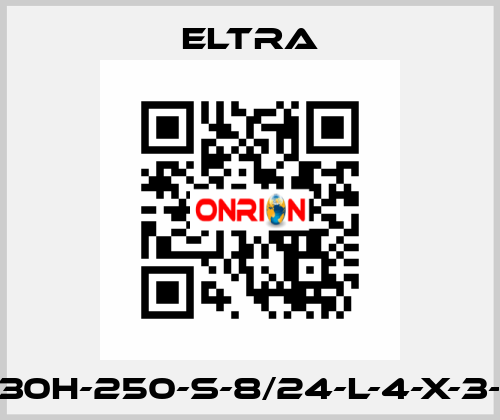 ER-30H-250-S-8/24-L-4-X-3-PR  Eltra