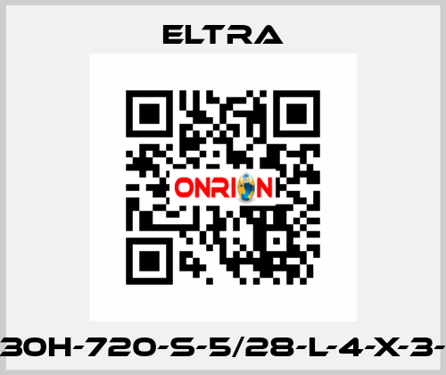 ER-30H-720-S-5/28-L-4-X-3-PR  Eltra