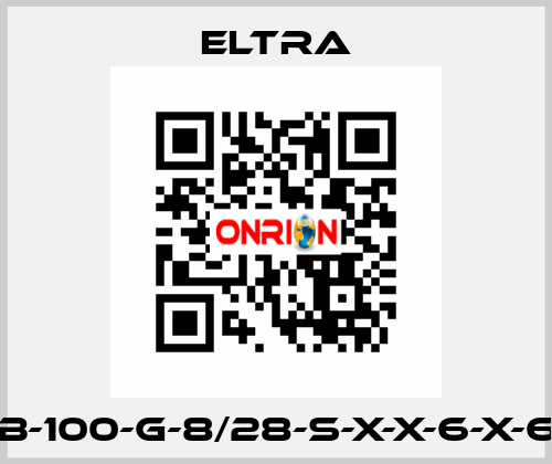 EA-58B-100-G-8/28-S-X-X-6-X-6-PC-A  Eltra