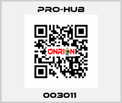 003011  Pro-Hub