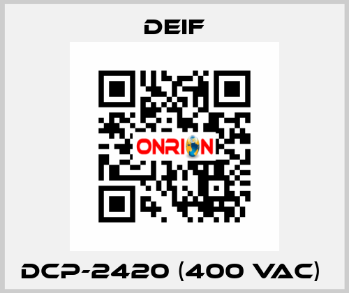 DCP-2420 (400 VAC)  Deif