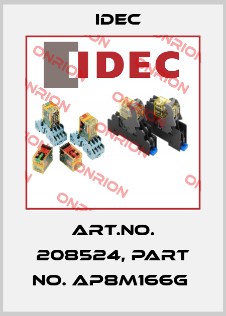 Art.No. 208524, Part No. AP8M166G  Idec