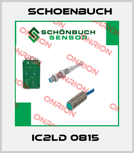 IC2LD 0815  Schoenbuch
