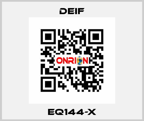 EQ144-X Deif