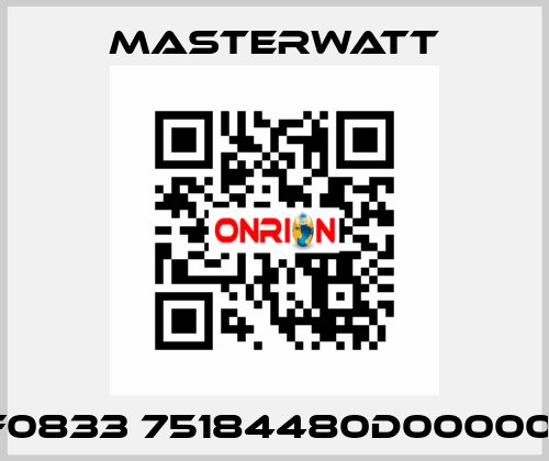 F0833 75184480D000001 Masterwatt