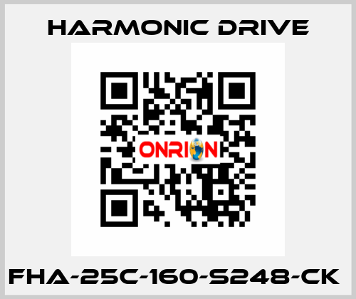 FHA-25C-160-S248-CK  Harmonic Drive