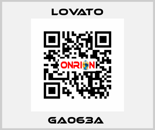 GA063A  Lovato