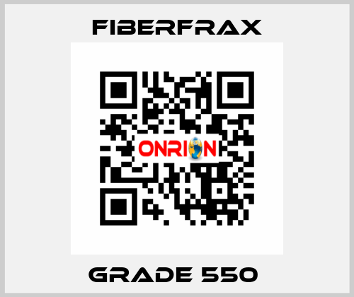 GRADE 550  Fiberfrax