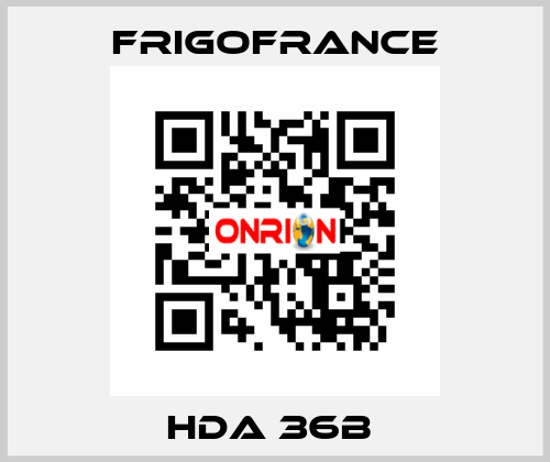 HDA 36B  Frigofrance