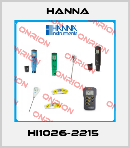 HI1026-2215  Hanna