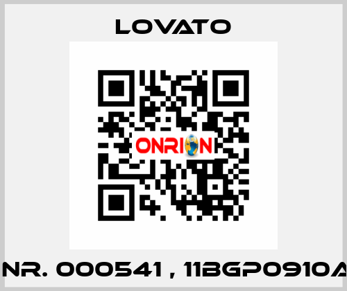 Art. Nr. 000541 , 11BGP0910A048  Lovato