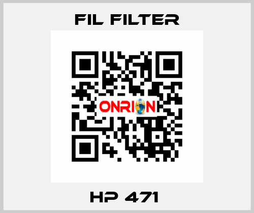 HP 471  Fil Filter