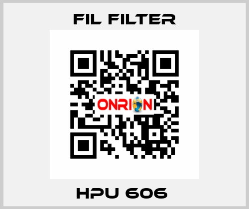 HPU 606  Fil Filter