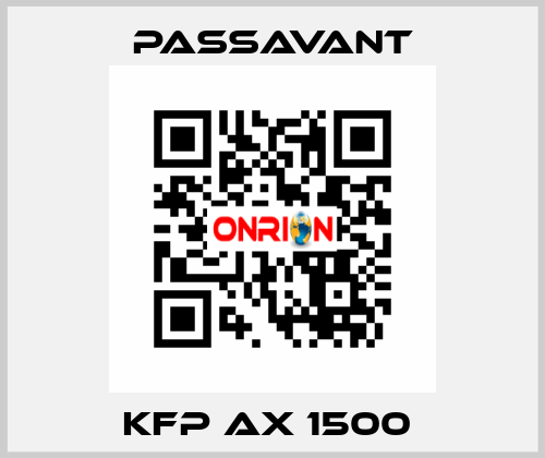 KFP AX 1500  Passavant