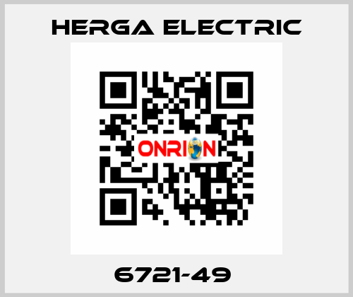 6721-49  Herga Electric