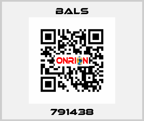 791438 Bals