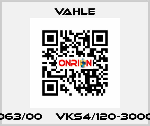 0154063/00    VKS4/120-3000SSB  Vahle