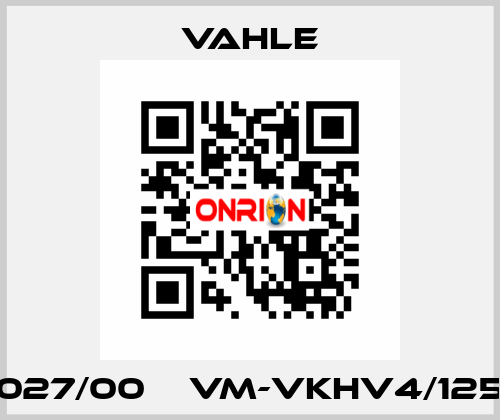 0795027/00    VM-VKHV4/125-200  Vahle